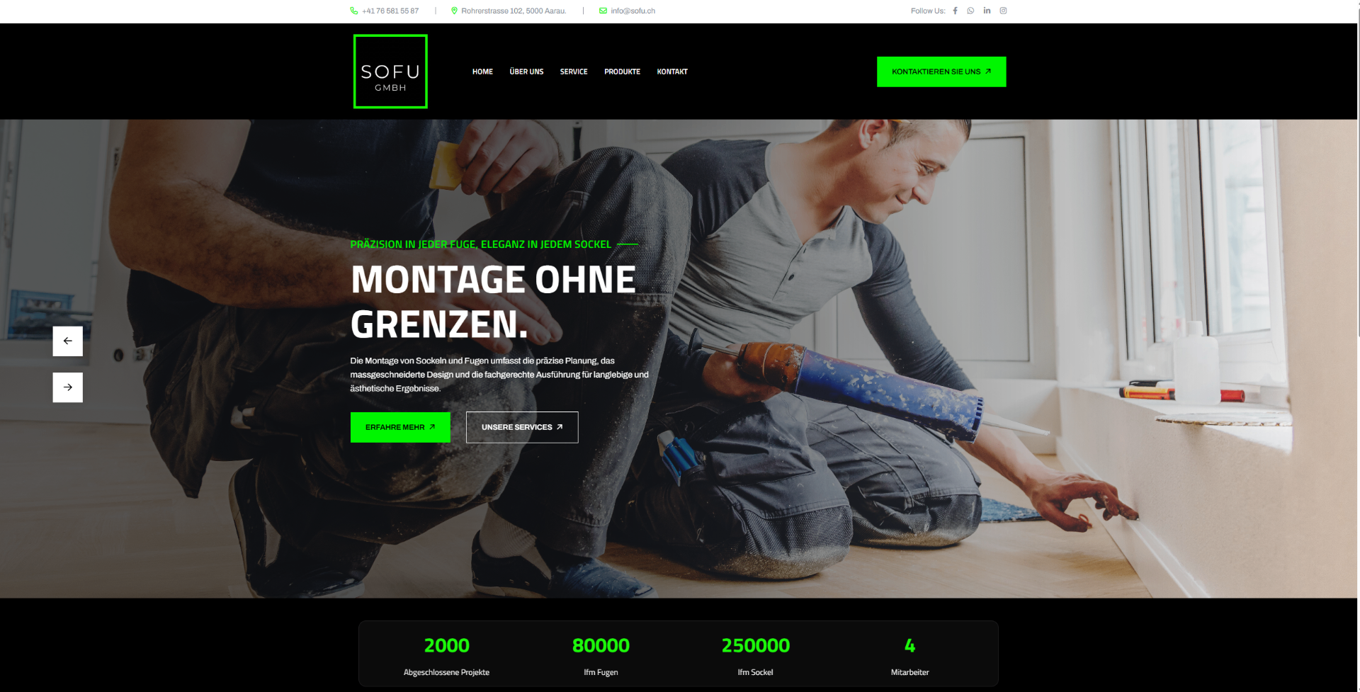 SoFu GmbH, Projekt von nurweb
